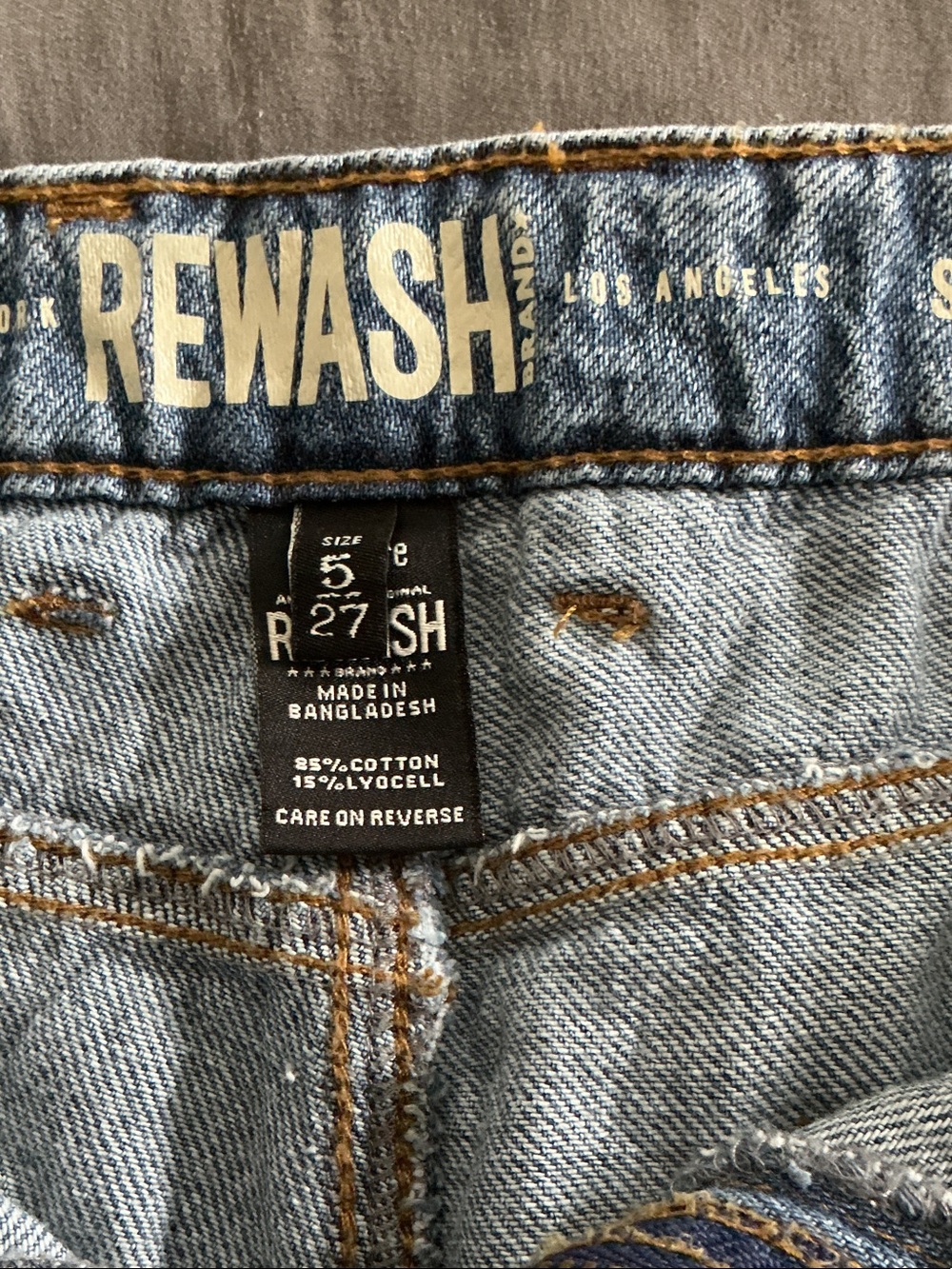 Rewash Light Blue Slim  Jeans